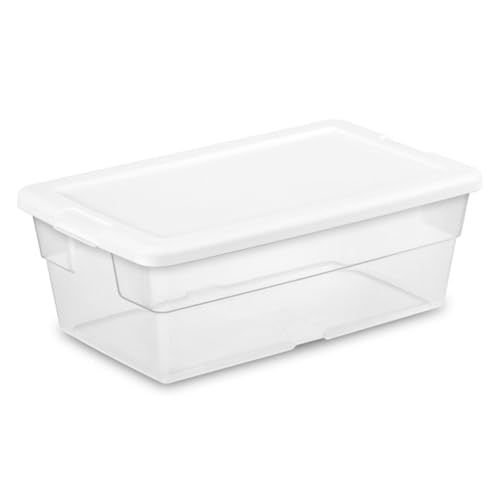 Sterilite Cajas De Plastico Con Tapa