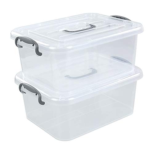 Kekow Cajas De Plastico Con Tapa