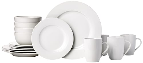 Amazon Basics Vajilla De Porcelana