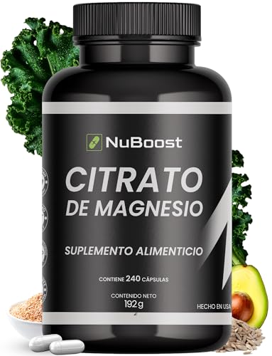 Nuboost Citrato De Magnesio