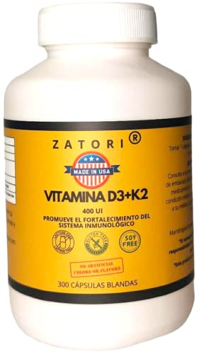Zatori Vitamina D3 Y K2