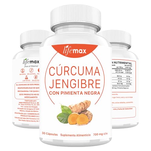 Lifemax Curcuma Con Pimienta