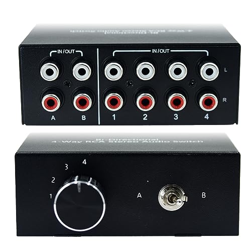 Arklove Conmutador De Audio