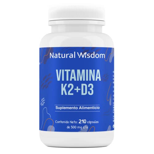 Natural Wisdom Vitamina D3 Y K2