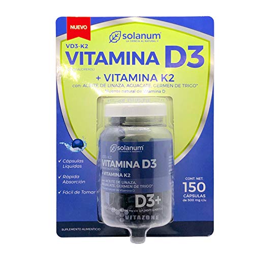 Solanum Vitamina D3 Y K2