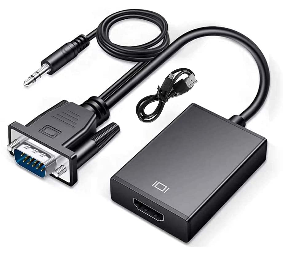 Qzgyoool Adaptador Vga A Hdmi