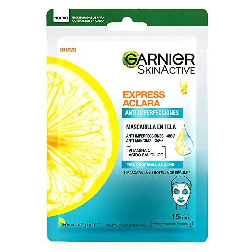 Garnier Skin Active Mascarillas Para La Cara